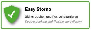 Easy Storno - sicher buchen und flexibel stornieren